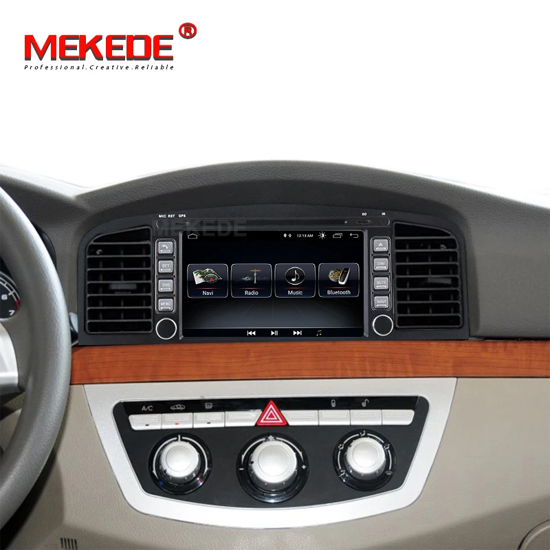MEKEDE Android8.1 Автомобильный мультимедийный gps-навигация, dvd-плеер для Lifan 620 авто радио с Руль управления Bluetooth WI-FI