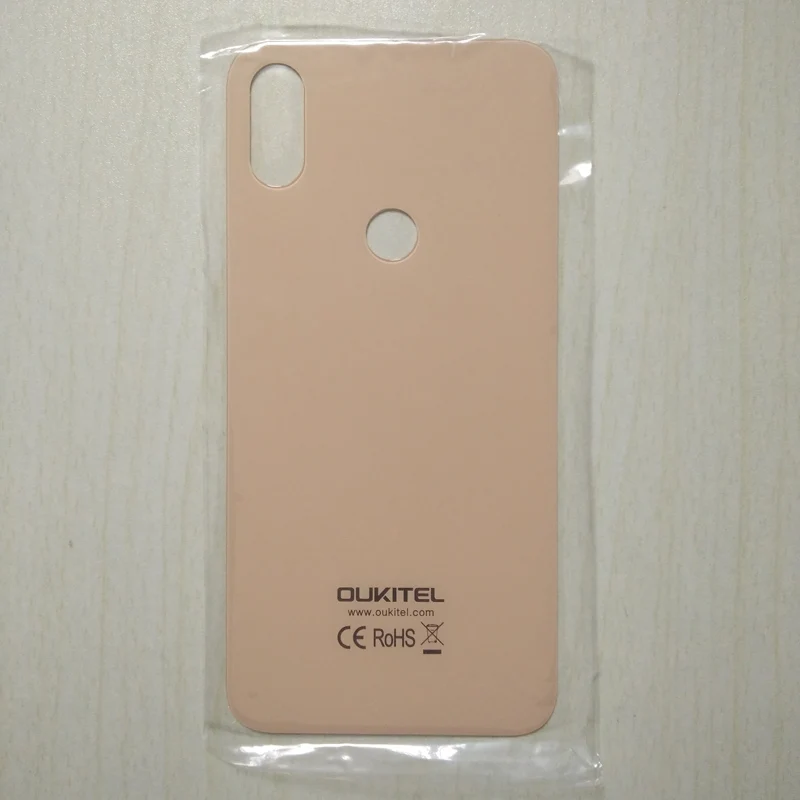 New Original For Oukitel C13 Pro Back Battery Cover Durable Glass Case Repair Part Replacement 3