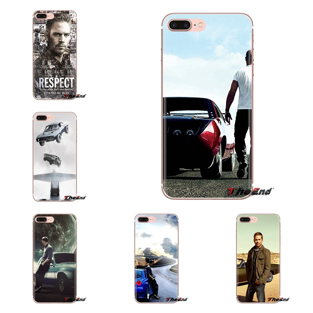 Fast and Furious Paul Walker For Samsung Galaxy A3 A5 A7 A9 A8 Star A6 Plus 2018 2015 2016 2017 Transparent Soft Cases Covers |