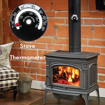 

Fireplace Thermometer Stove Thermometer Magnet Type Wood Oven Thermometer Pizza Kiln Small термометр цифровой термометр new 02*
