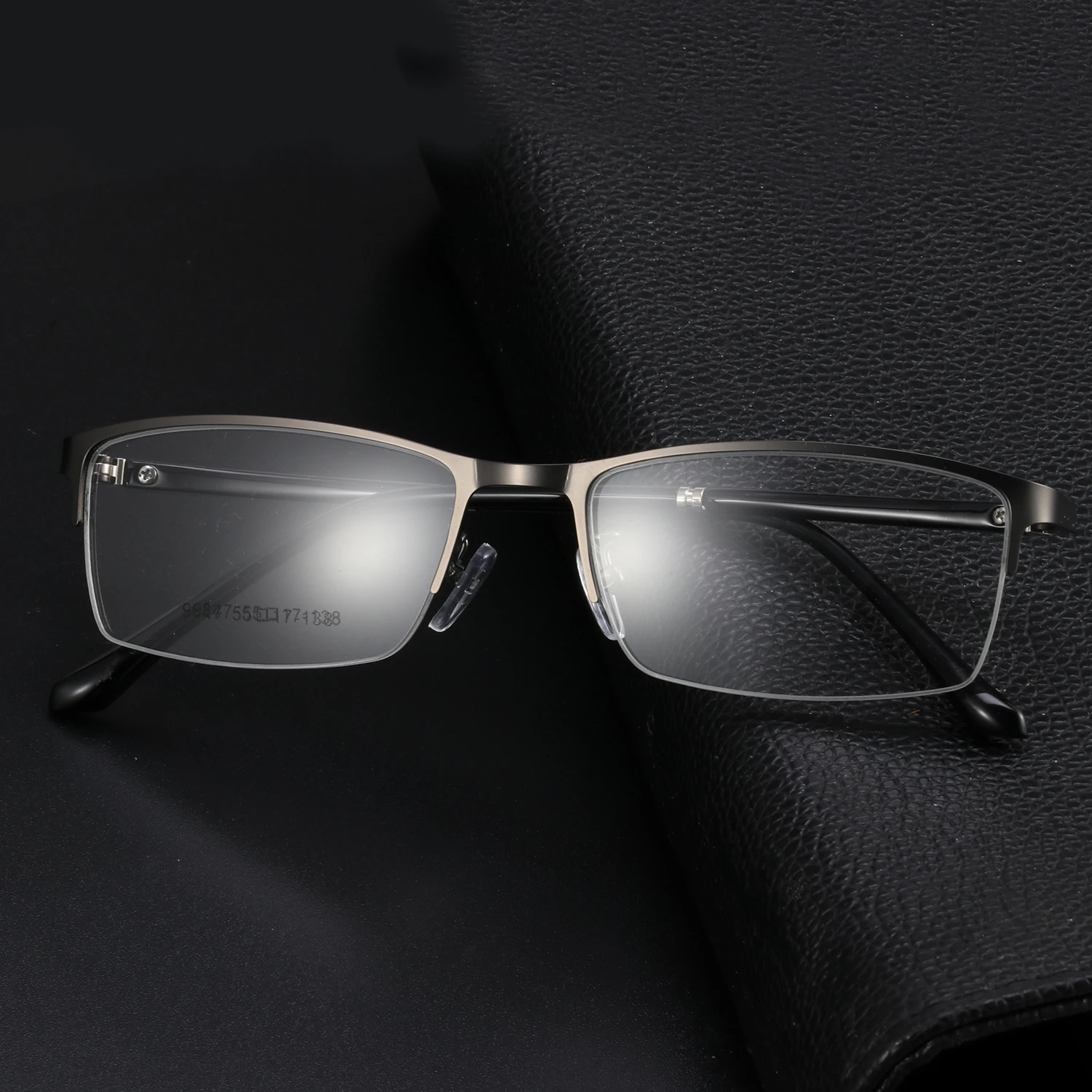 Мужские металлические очки TR90 прозрачные линзы полуочки Oculos De Grau Близорукость Оптические очки для чтения