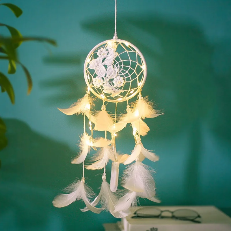 Dream Net DIY украшение ручной работы, светильник, украшение для спальни, украшение для дома x