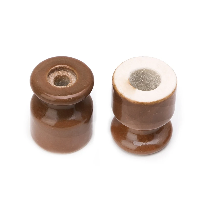 

5PCS High Frequency Electric Porcelain Gourd 24mm Porcelain Ceramic Insulator