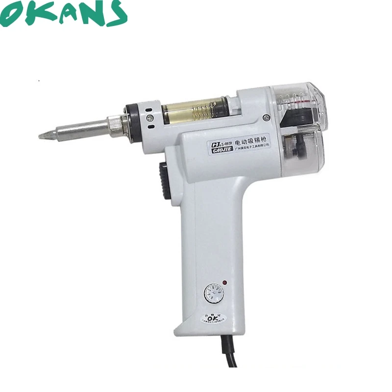 

S-997P AC220V 100W Electric Desoldering Gun In Desoldering Vacuum Pump Solder Sucker 350 -450 Centigrade