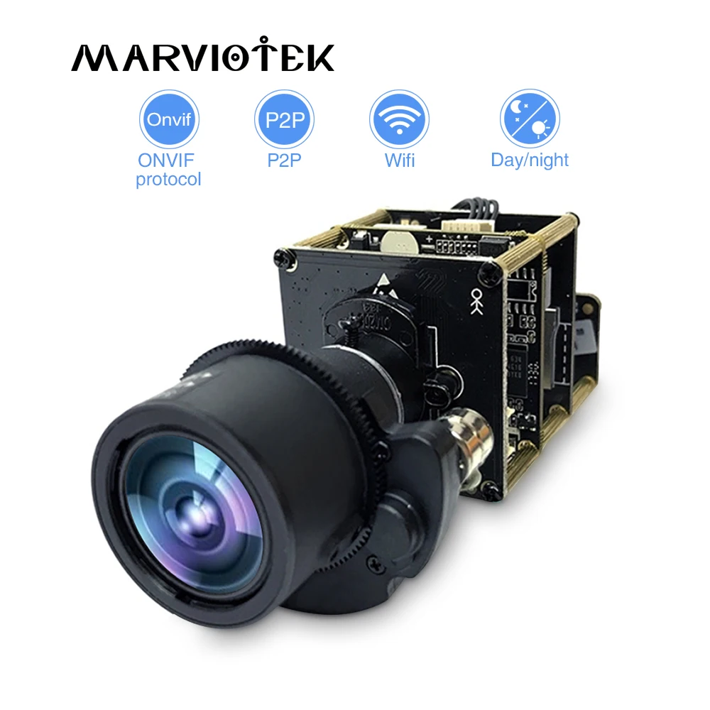 IMX274 CCTV модуль камеры 4K 8MP Starlight UHD IP PTZ сетевая камера Плата 3X Zoom 3 6 11 мм