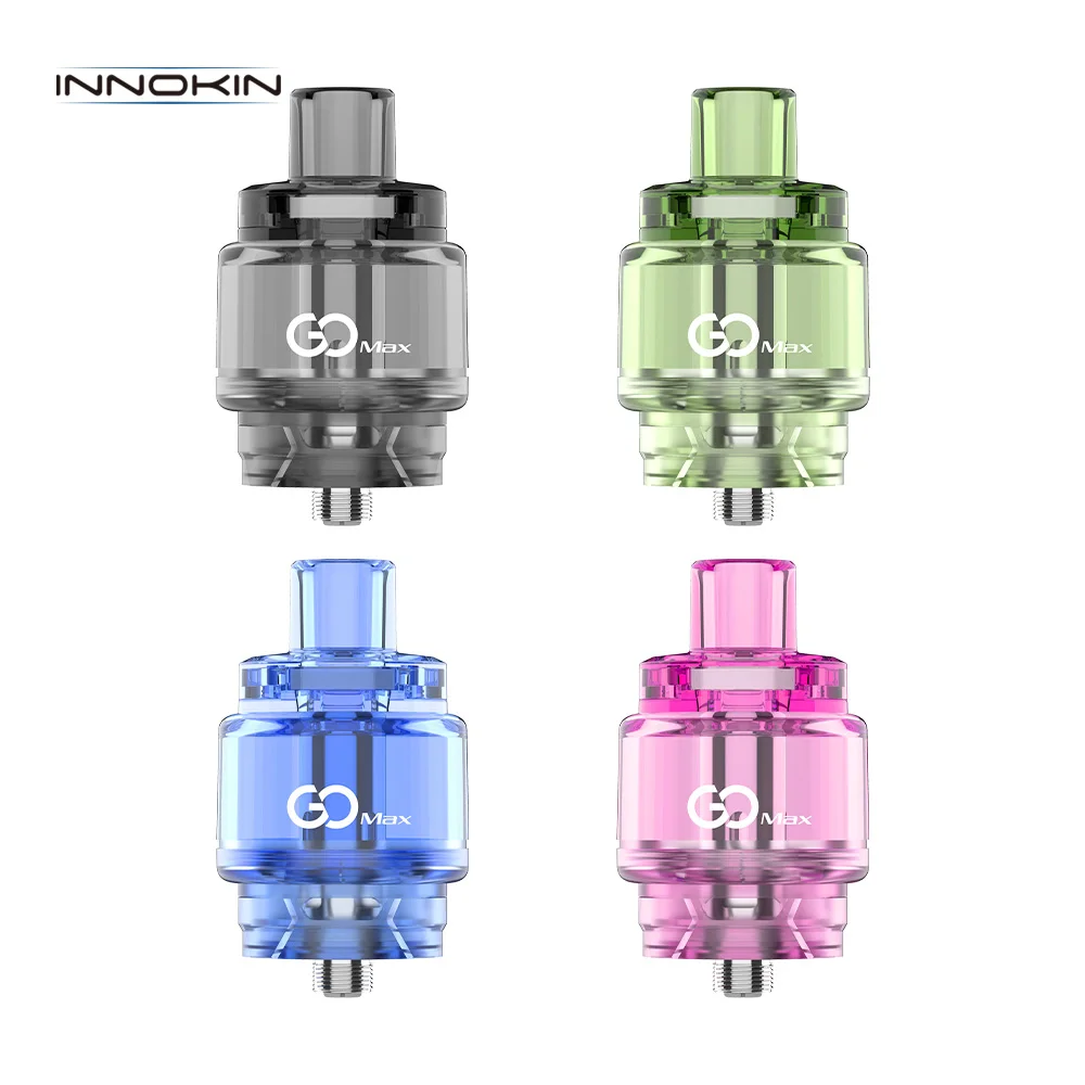 

Original Innokin GoMAX Disposable tank 0.19ohm Mesh Plex3D-Matrix coils atomizer 5.5ml Electronic Cigarette vape tank for mods