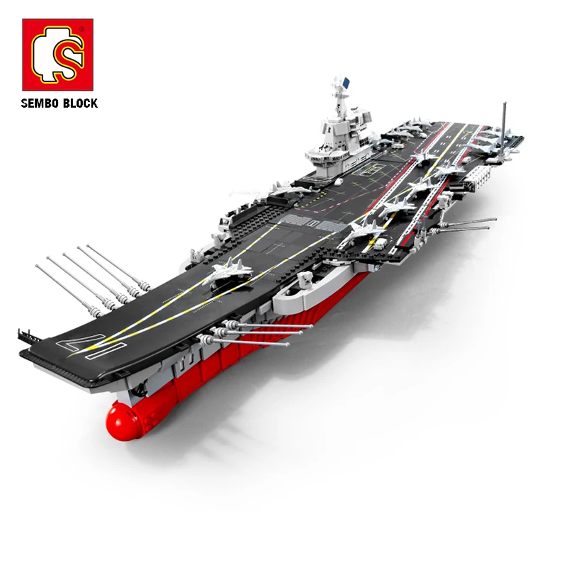 SEMBO BLOCK военные войны 2 оружие боевой корабль строительные блоки WW2 армейский