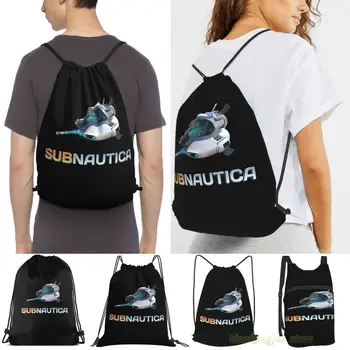 Женский рюкзак на шнурке Subnautica Seamoth(2), спортивные сумки, мужские дорожные рюкзаки для тренировок, фитнеса, плавательные сумки
