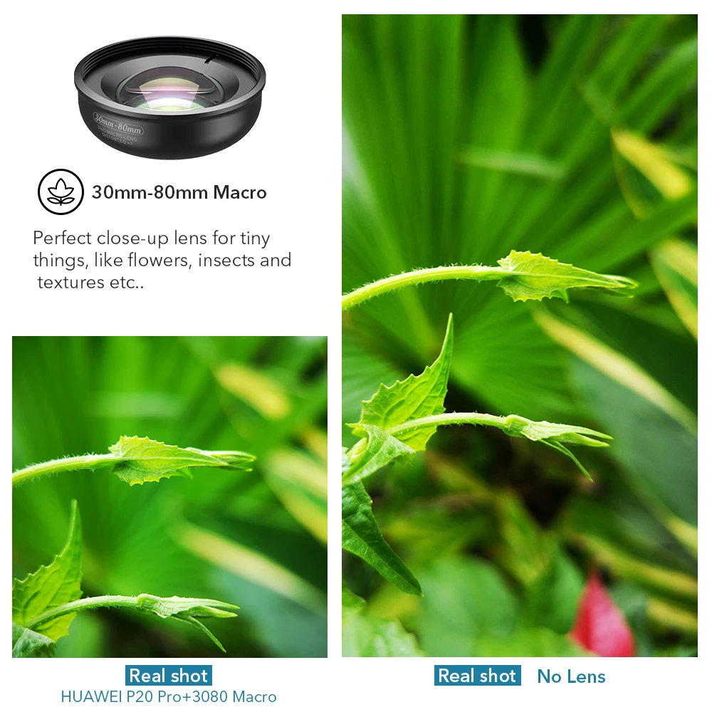 Apexel Hd 30 80mm Macro Lens Photography 10x Super Macro Lenses For Iphone Xiaomi Redmi Huawei Mostsmartphones Dropshiping Mobile Phone Lens Aliexpress