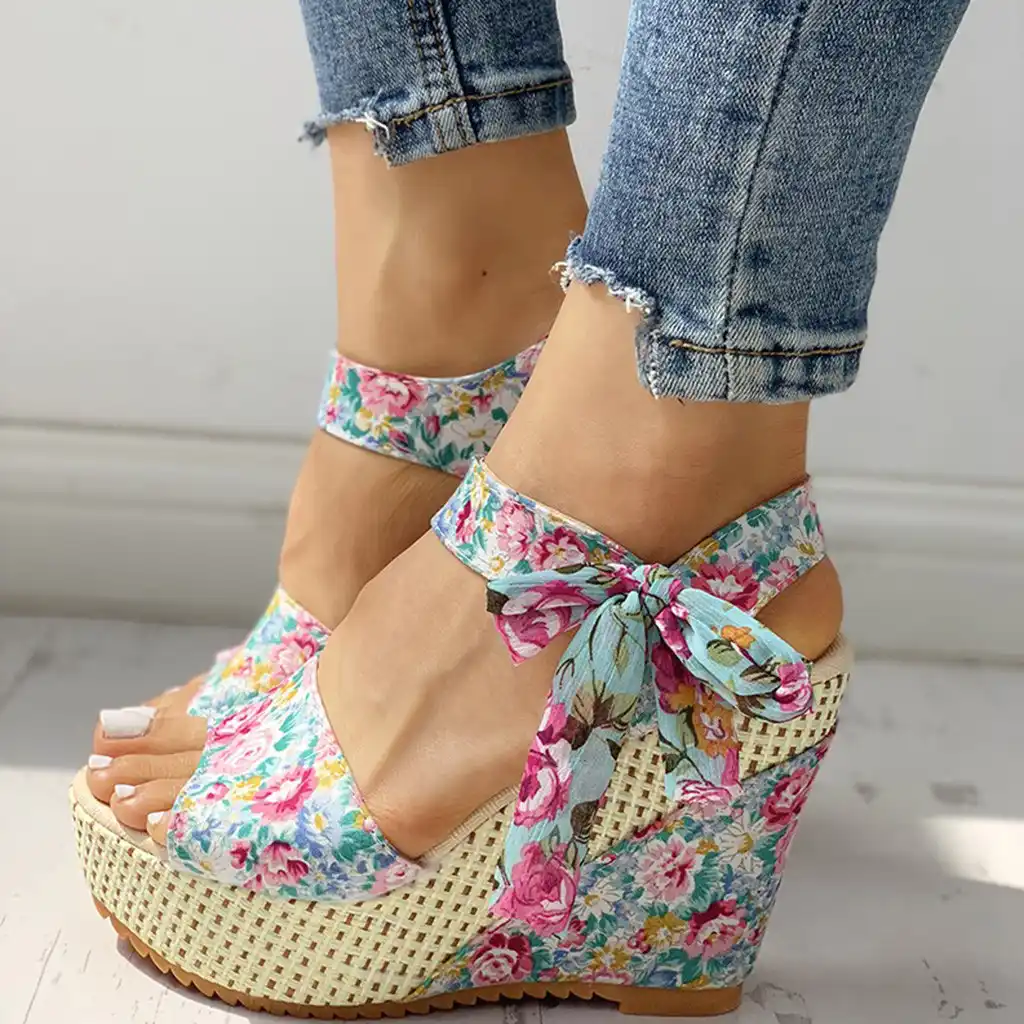 bohemian high heels