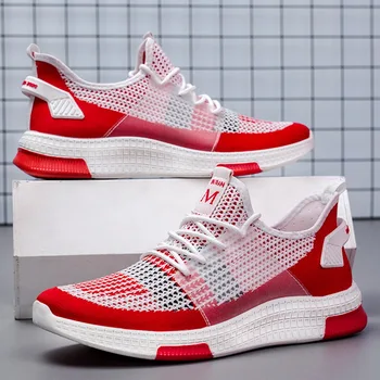 

New Men Breathable Casual Shoes Krasovki Mocassin Basket Homme Comfortable Sneakers Shoes Chaussures Pour Hommes Mesh Shoe