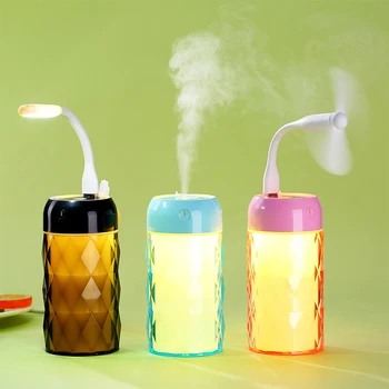 

Air Humidifier Essential Oil Diffuser Aroma Lamp Mist Maker For Home 3 Colors LED Lights Aromatherapy Electric Aroma Diffuser