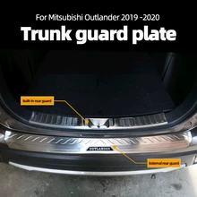 

Trunk Guard Plate For Mitsubishi Outlander 2019 2020 Stainless Steel Threshold Bar Welcome Pedal Anti-scratch Car Products