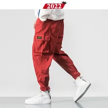 Зимняя уличная одежда, мужские брюки-карго,, Толстые мужские комбинезоны, s, хип-хоп, шерстяные штаны для бега, цветные штаны-шаровары размера плюс