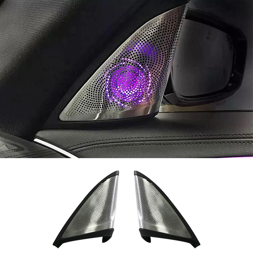 LED Center control panel for BMW G12 front rear door glow tweeter cover lighting tweeter trim audio upgrade kit replacement LED Center control panel for BMW G12 front rear door glow tweeter cover lighting tweeter trim audio upgrade kit replacement