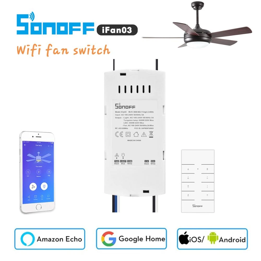 ewelink smart home fan