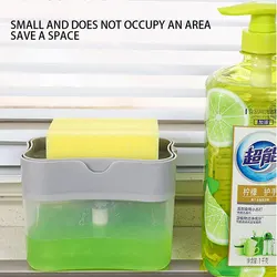 Automatic Soap Dispenser Bottle for Liquid Soap Kitchen Sponge Soap Dispenser Kitchen Sponge Dispenser Manual Soap Dispenser Au