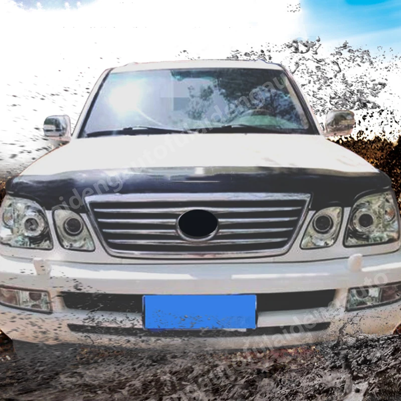 Для Lexus LX470 1998-2007 передняя защита от насекомых дефлектор капота защита капота бюстгальтер дефлектор капота защита автомобиля аксессуары