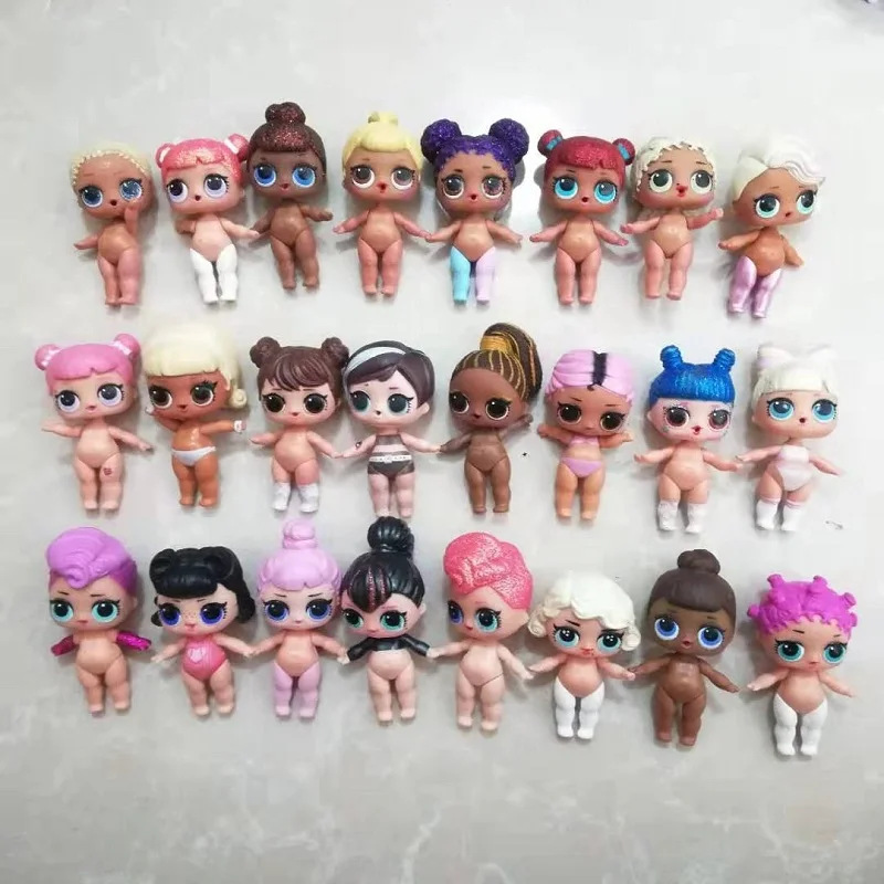 

1pcs Original 8cm Doll Big Sister Plastic Baby Toy Figures Action DIY Toys for Girls Kids Gift