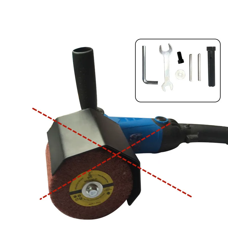 AngleGrinderBurnishingPolishingMachineAttachmentMetalSteelWood