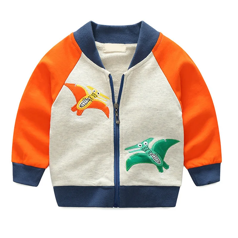 

Small CHILDREN'S Spring And Autumn Coat 2019 Spring Childrenswear Western Style KID'S Jacket BOY'S Non-Class a Long Sleeve Zippe
