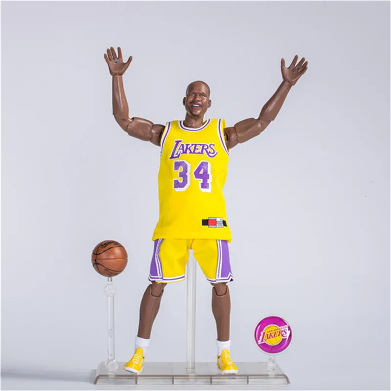 Баскетбольная звезда NBA 34 О 'Нил желтый шакиль О' Нил 1/9 мобильный гаражный комплект