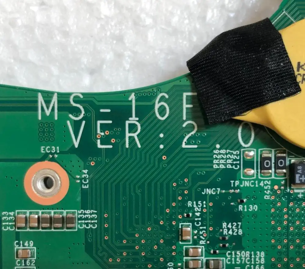 MS-16F21 для MSI GX60 материнская плата GT683DX VER: 1,0 VER: 1,2 VER: 2,0 материнская плата протестирована полностью