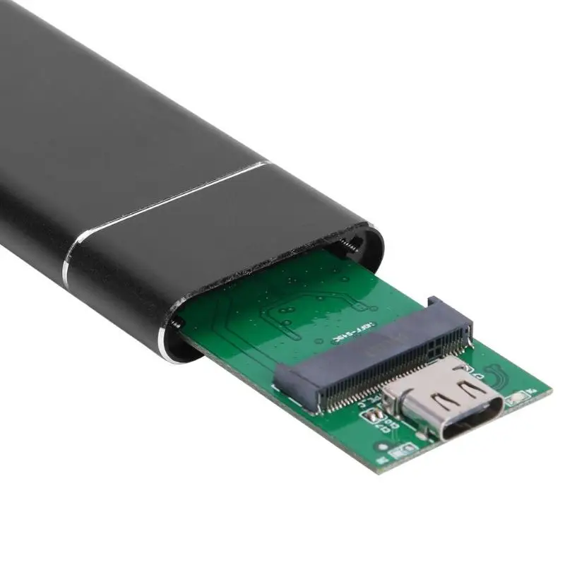 Type-C3.1 к NGFF M.2 SSD корпус жесткого диска внешний корпус жесткого диска алюминиевый сплав поверхностная пескоструйная обработка окисления для ПК