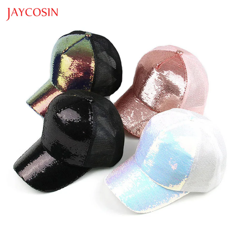 Joycosin, унисекс, уличные бейсболки, модные, высокое качество, мужские шапки, с блестками, мигающие, бейсболки, уличные, танцевальные, женские, Снэпбэк кепки