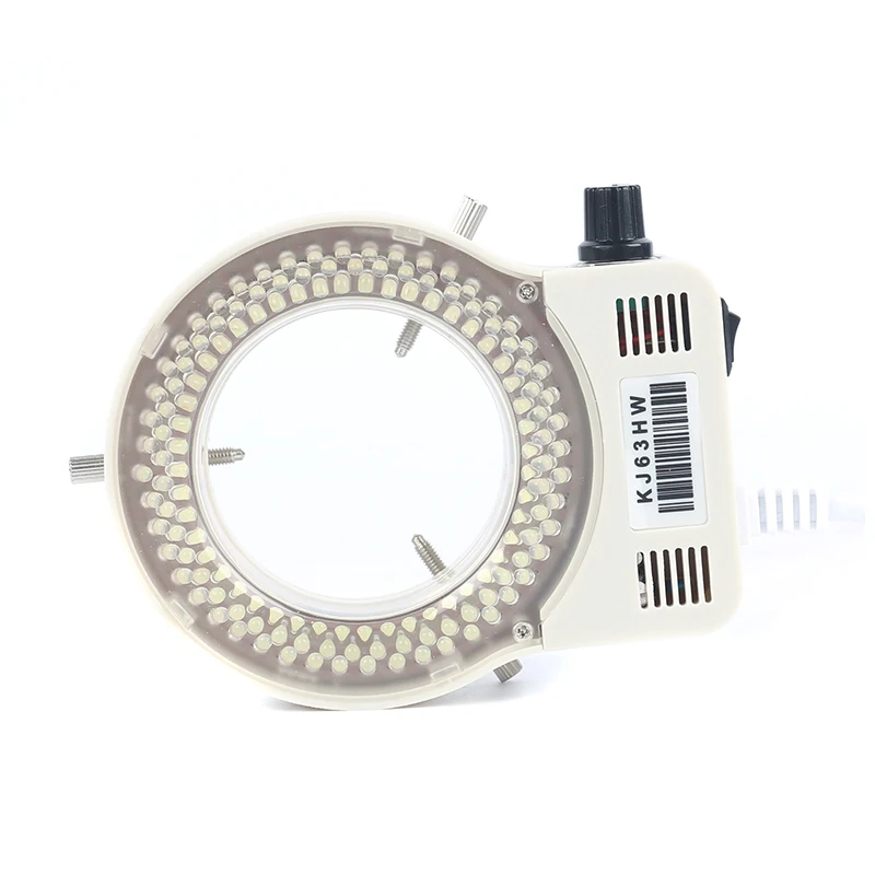 

110V 220V Adjustable 144 LED Ring Circle Light illuminator Lamp For Stereo Trinocular Microscope Video Camera Lens Magnifier