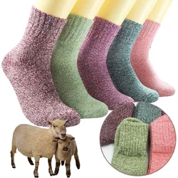 Wool Cashmere Thick Socks Sports Women Lady Soft Cotton Casual Warm Winter Russian Cold Resistance Sock Xmas Gift
