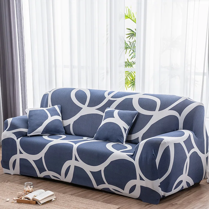 Slipcovers диван крышка все включено Нескользящая секционные эластичный чехол для дивана Чехол Диван Полотенца один/два три/Четырехместный - Цвет: k399