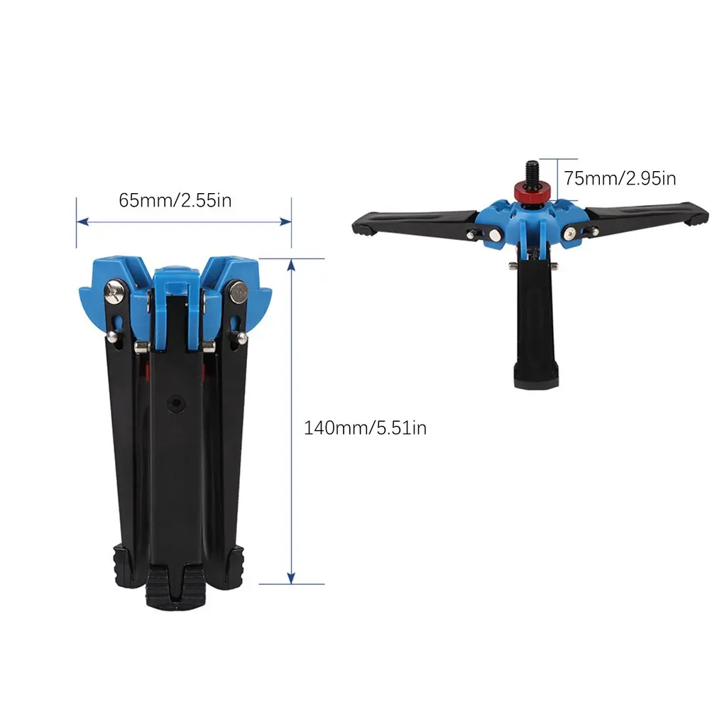 Монопод для камеры SLR камера портативный монопод с тремя вилками база 3/8 винт три когтя опорная рама с противоскользящей подножкой