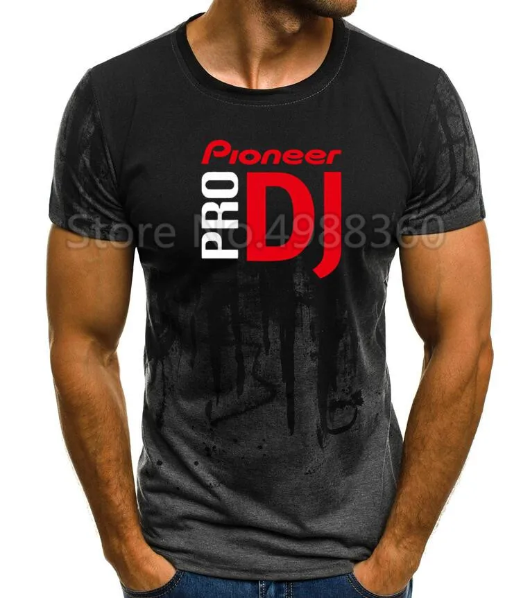 3 DJ стильная Пионерская Мужская футболка с круглым вырезом, новая летняя модная футболка для пионеров DJ PRO, Мужская футболка, футболки - Цвет: 3