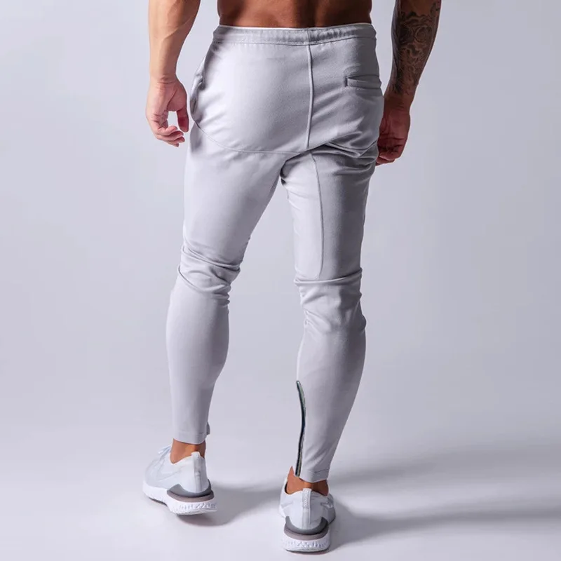 Pantalones deportivos para hombres, pantalones deportivos de bolsillo, foutbol, entrenamiento, deporte, pantalones Elasti