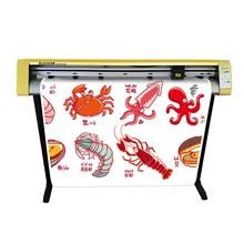 Автоматическая подача режущий плоттер для продажи 1350AS Серводвигатель виниловый Плоттер