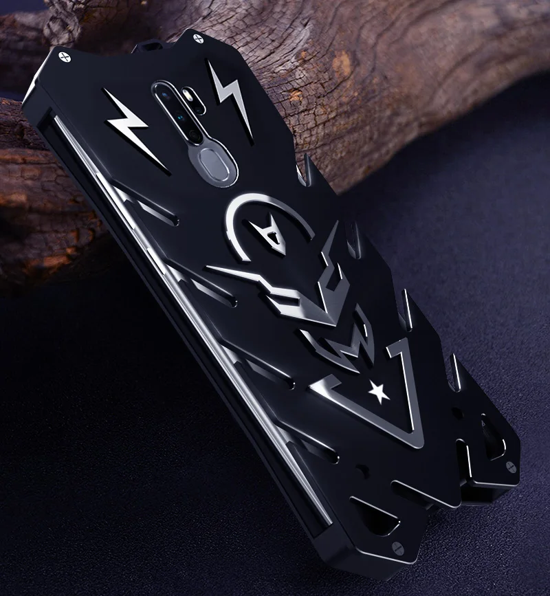 Oppo Realme X2 Q Zimon Luxury Thor Heavy Duty Armor Metal Bumper Aluminum Phone Case For OPPO Reno2 A11X Shockproof Shell | Мобильные