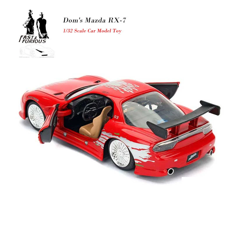 Doms Mazda RX-7 Fast & Furious Jada Diecast Model