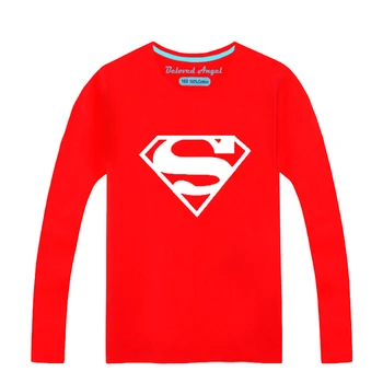 

Luminous Long Sleeve T-Shirt For Boys T Shirt Spiderman Christmas Teen Girls Tops Size 3-15 years Teenage Toddler Kids Tshirts