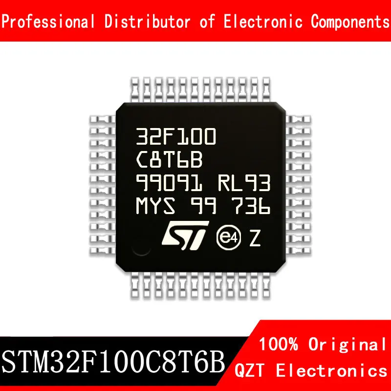новый оригинальный STM32F100C8T6B