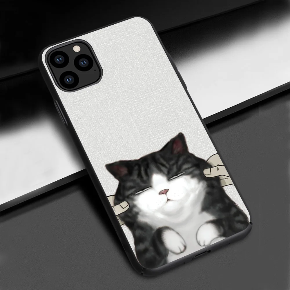 06 Чехол для телефона с милой собачкой кошкой для iPhone 11, 8, 6 S, 6, 7 plus, XR, X, XS, 11 Pro MAX, чехол для iPhone XR, SE, XS, 8, чехол для телефона - Цвет: 06