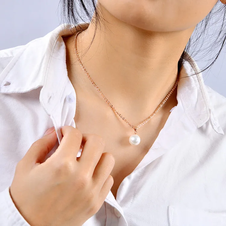 Hbe3a3673522a4828b8abed3ca34d2beaj 925 Sterling Silver Rose Gold Platinum Color O-chain Long 40, 45, 50, 60, 70, 80cm Wide 2.5, 3mm Shine Necklace Fashion Gift Mallzona