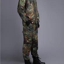 Немецкий армейский лесной Камуфляжный костюм ACU BDU, военный Камуфляжный костюм, комплекты CS, Боевая тактическая Пейнтбольная форма, куртка и штаны