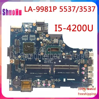 

KEFU VBW00 LA-9981P I5-4200u CPU HD8670M Original Test Mainboard for Dell 15R 3537 5537 Laptop Motherboard DDR3 HM76 Inspiron