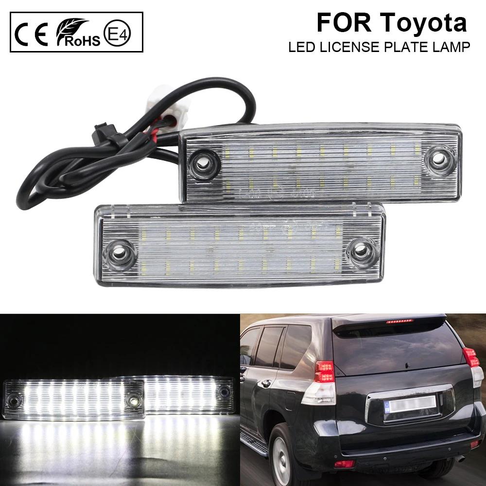 Светодиодная лампа для номерного знасветодиодный Toyota Land Cruiser Prado TRJ150/GRJ15 #/GDJ15 #(Lexus