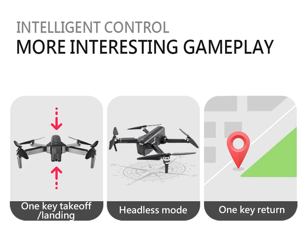 SJRC F11 Pro gps Дрон с Wifi FPV 2 K/1080 P камера HD бесщеточный Квадрокоптер RC дроны 28 минут время полета VS B4W