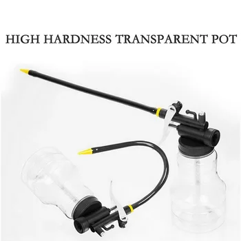 

Transparent soft nozzle plastic pointed hose oil gun oiler copper for greasing Oil Can Lubrication High Pressure Pump Oiler