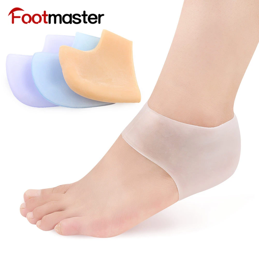 

Protector Heel Socks Prevent Dry Skin Against Peeling Soft Silicone Foot Skin Care Washable Moisturizing Gel shoe Cushion