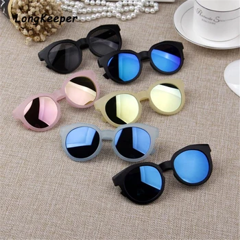 

Longkeeper 2020 Round Kids Sunglasses Girls Lovely Baby Sunglasses Children Mirrored Eyeglasses For Boys Gafas De Sol UV400