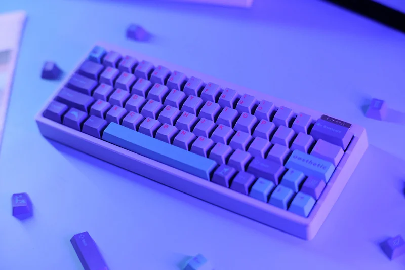 129 chaves conjunto gmk vaporwave keycaps pbt